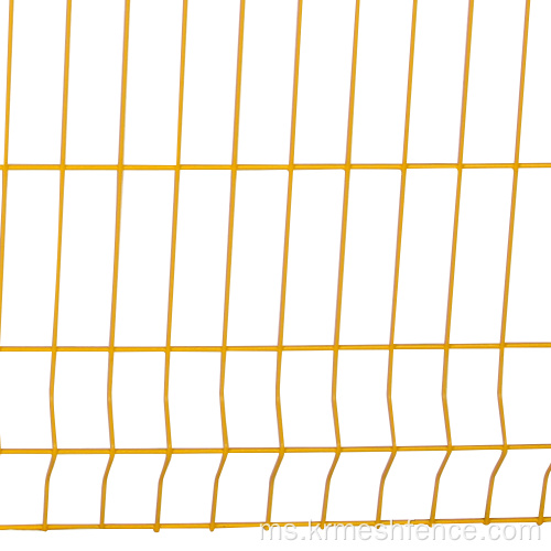 Syarikat 1x1 galvanized dikimpal wire triangle lenturan syarikat pagar